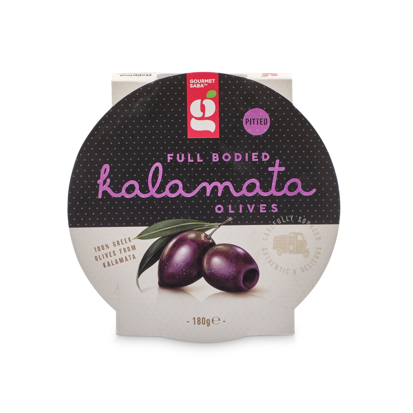 Plain Pitted Kalamata Olives 180g