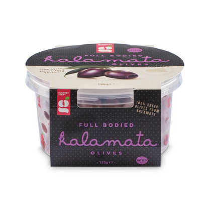 Plain Pitted Kalamata Olives 180g