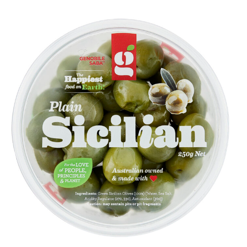 Sicilian Olives 250g