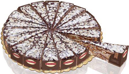 Soft Nougat Cake Dark Chocolate And Almonds (20X120g)
