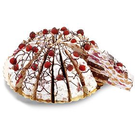 Soft Nougat Cakes Raspberries And Chocolate Wrapped 20X165g
